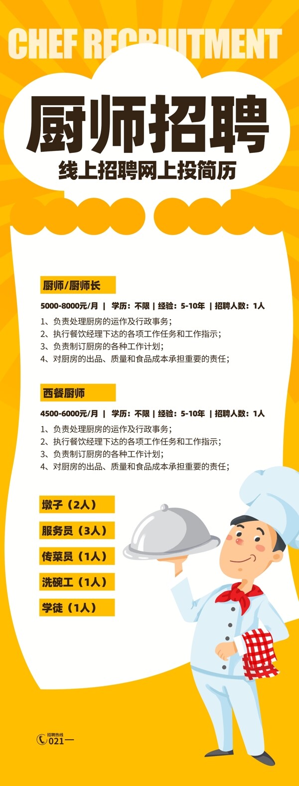 厨工招聘启事，探寻人才，共筑美食梦想——58同城平台助力您的招聘之旅